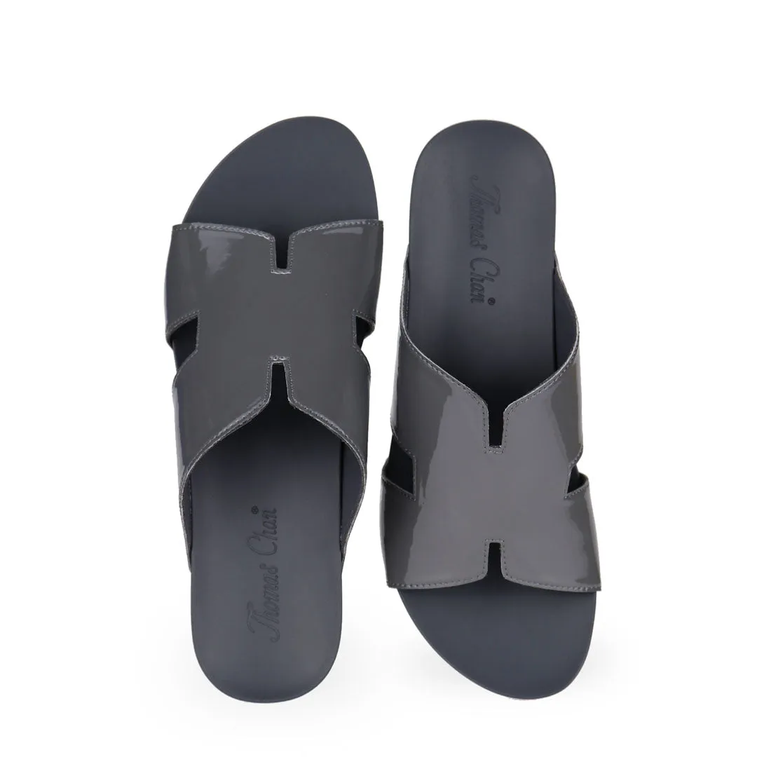 [20% off at cart] H-Strap Low Wedge Slides