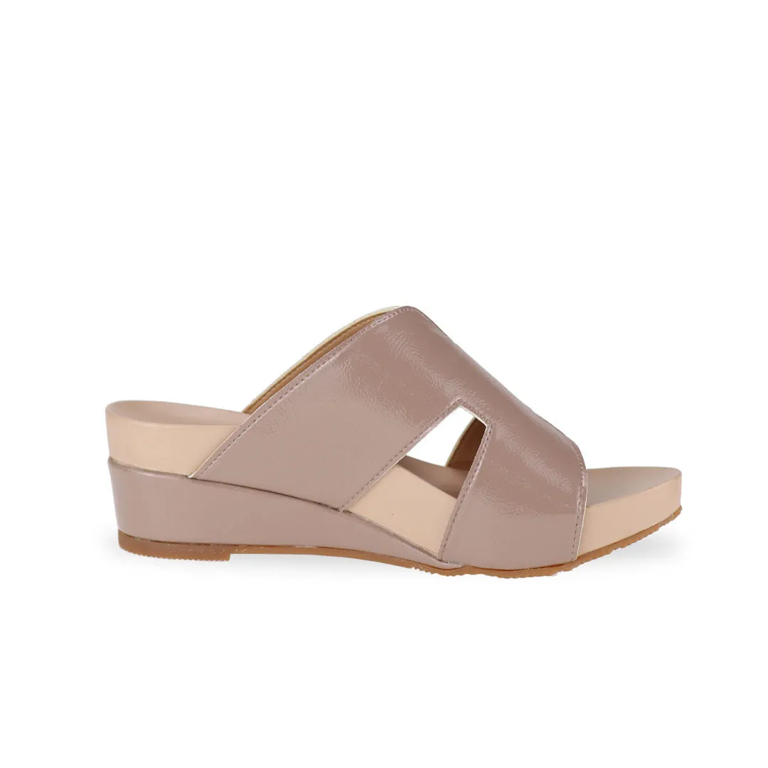 [20% off at cart] H-Strap Low Wedge Slides