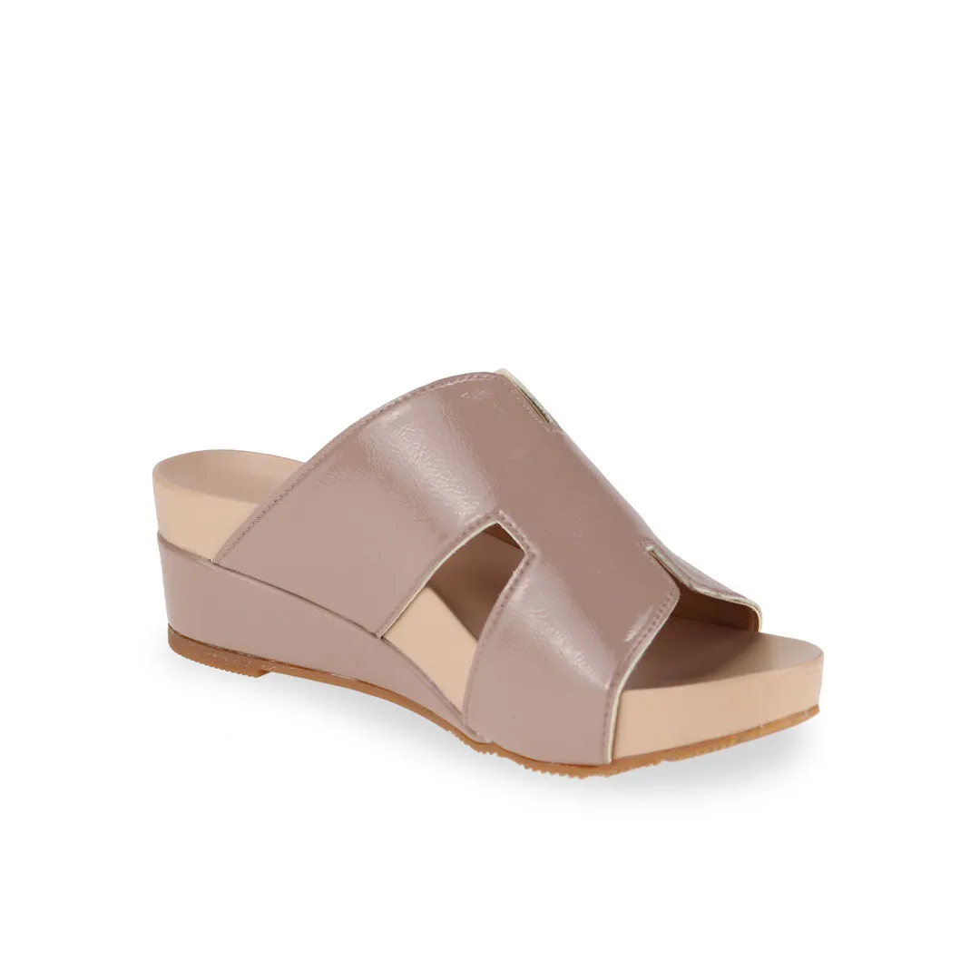 [20% off at cart] H-Strap Low Wedge Slides