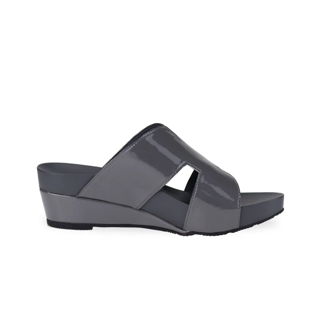 [20% off at cart] H-Strap Low Wedge Slides