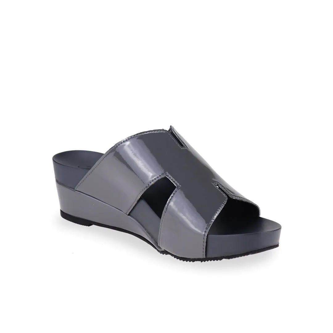 [20% off at cart] H-Strap Low Wedge Slides