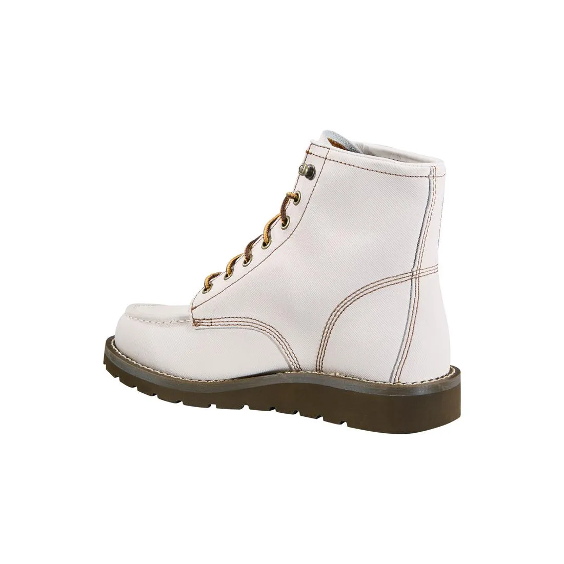 6" Women’s Wedge Unlined Soft-Toe Boot Off White