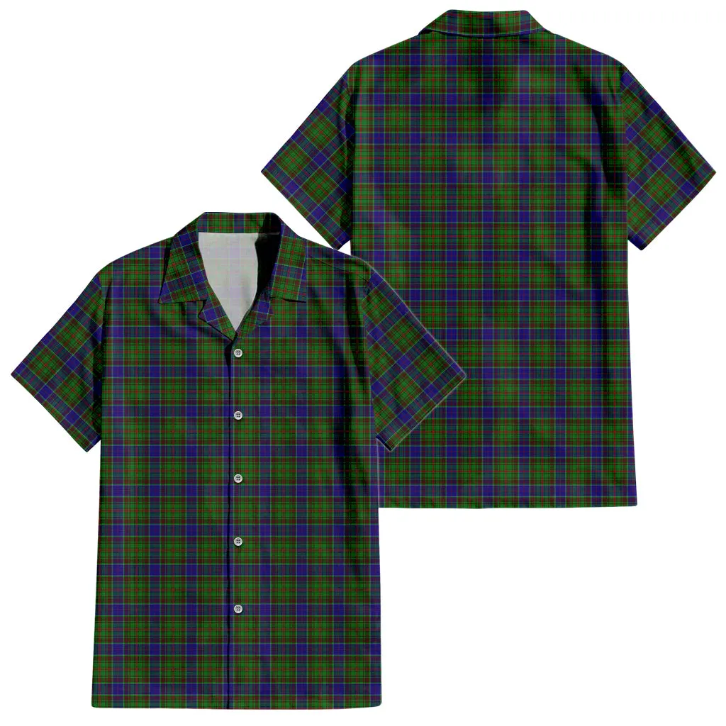 Adam Tartan Short Sleeve Button Down Shirt