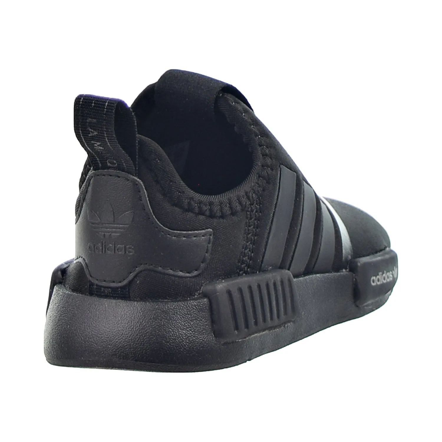 Adidas NMD 360 Toddlers Shoes Core Black-Silver Metallic-Cloud White