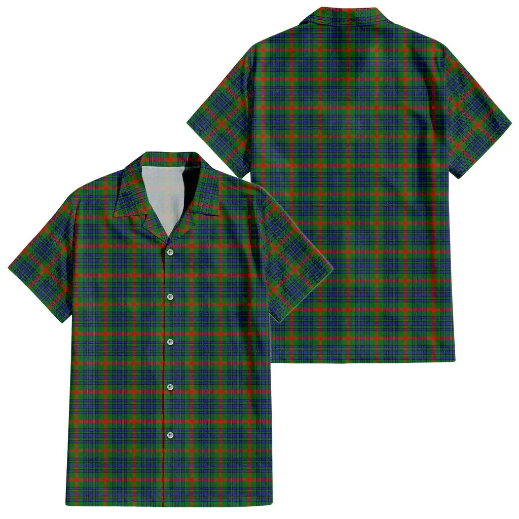 Aiton Tartan Short Sleeve Button Down Shirt