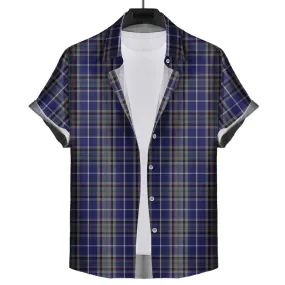 Alexander of Menstry Tartan Short Sleeve Button Down Shirt