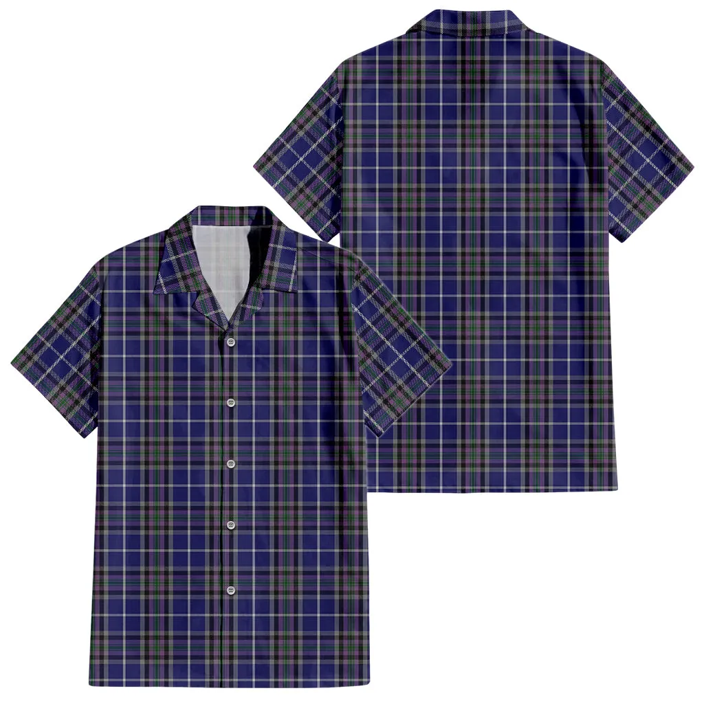 Alexander of Menstry Tartan Short Sleeve Button Down Shirt