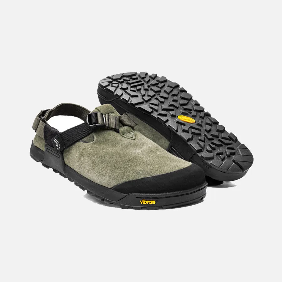 Bedrock Mountain Clog Suede Leather (Sagebrush)