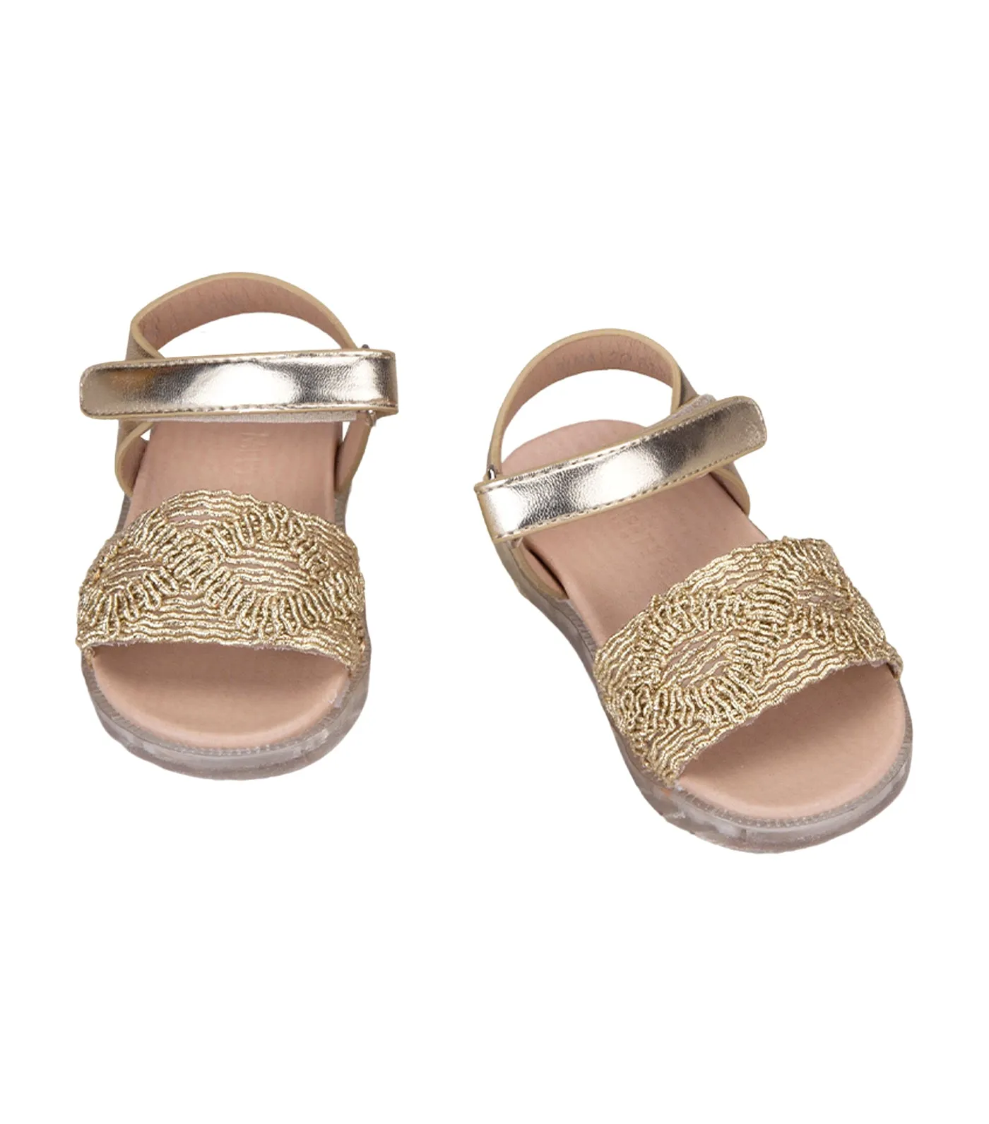 Bina Kids Sandals for Girls - Gold