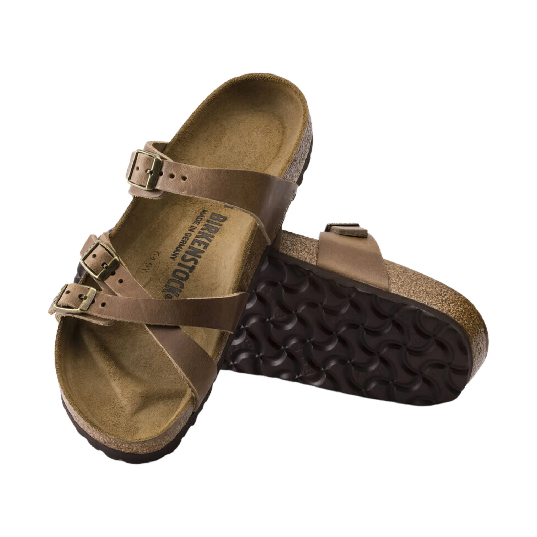 Birkenstock Franca Sandal - Oiled Leather Tobacco