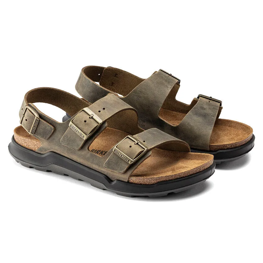 Birkenstock Milano Rugged Faded Khaki Men's