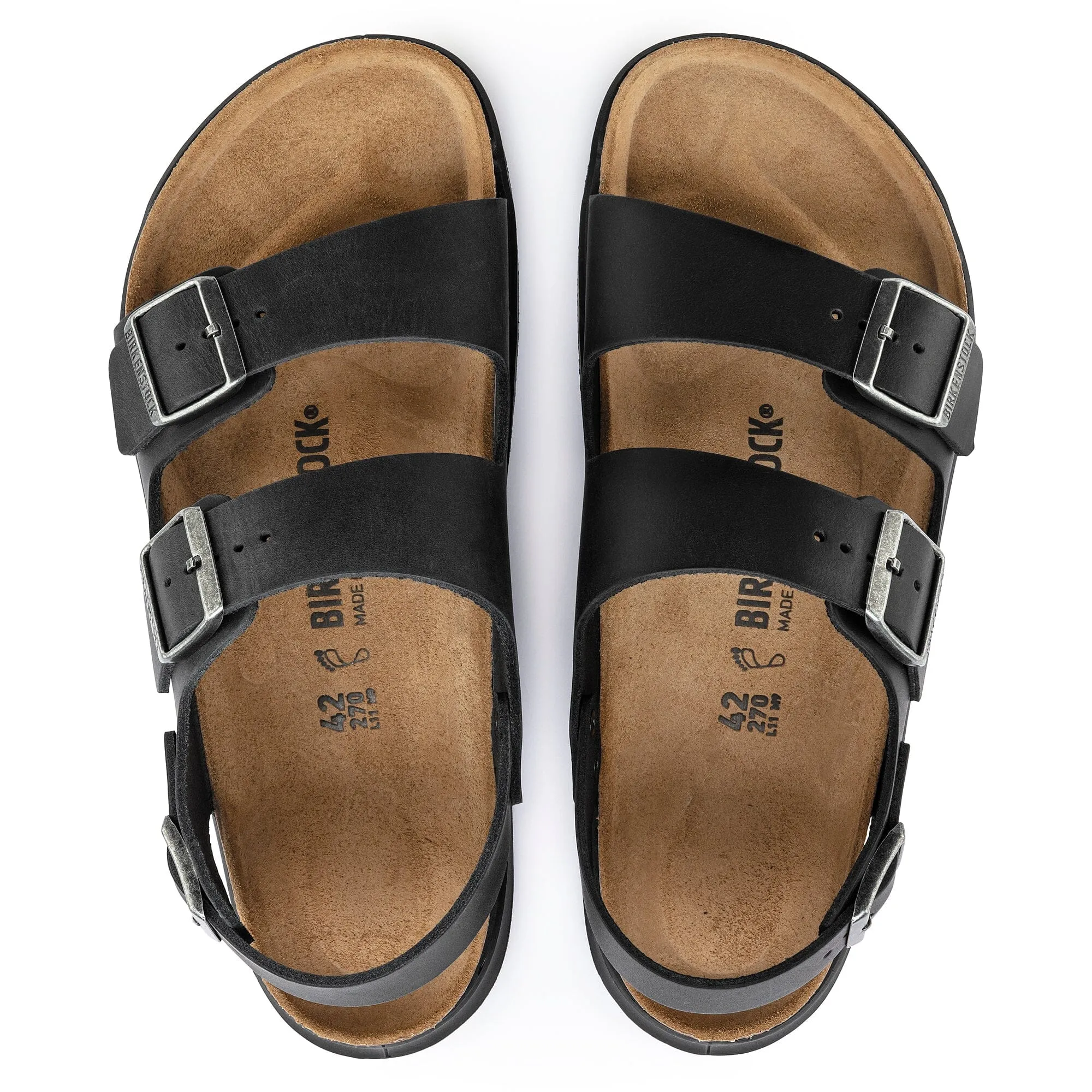 BIRKENSTOCK MILANO RUGGED MEN OILED LEATHER