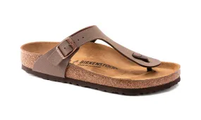 Birkenstock Womens Gizeh Birkibuc Mocha