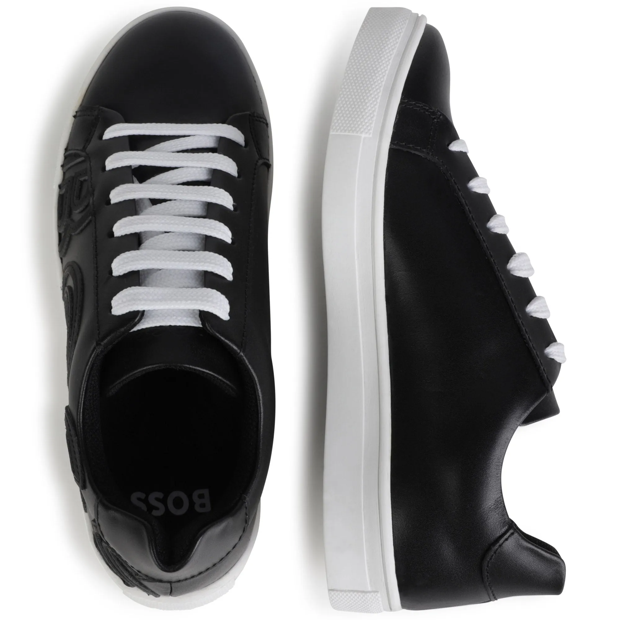 BOSS KIDSWEAR Black Trainers