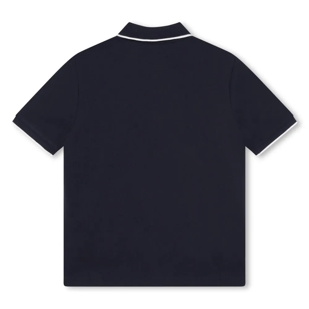 BOSS KIDSWEAR Navy Short Sleeve Polo