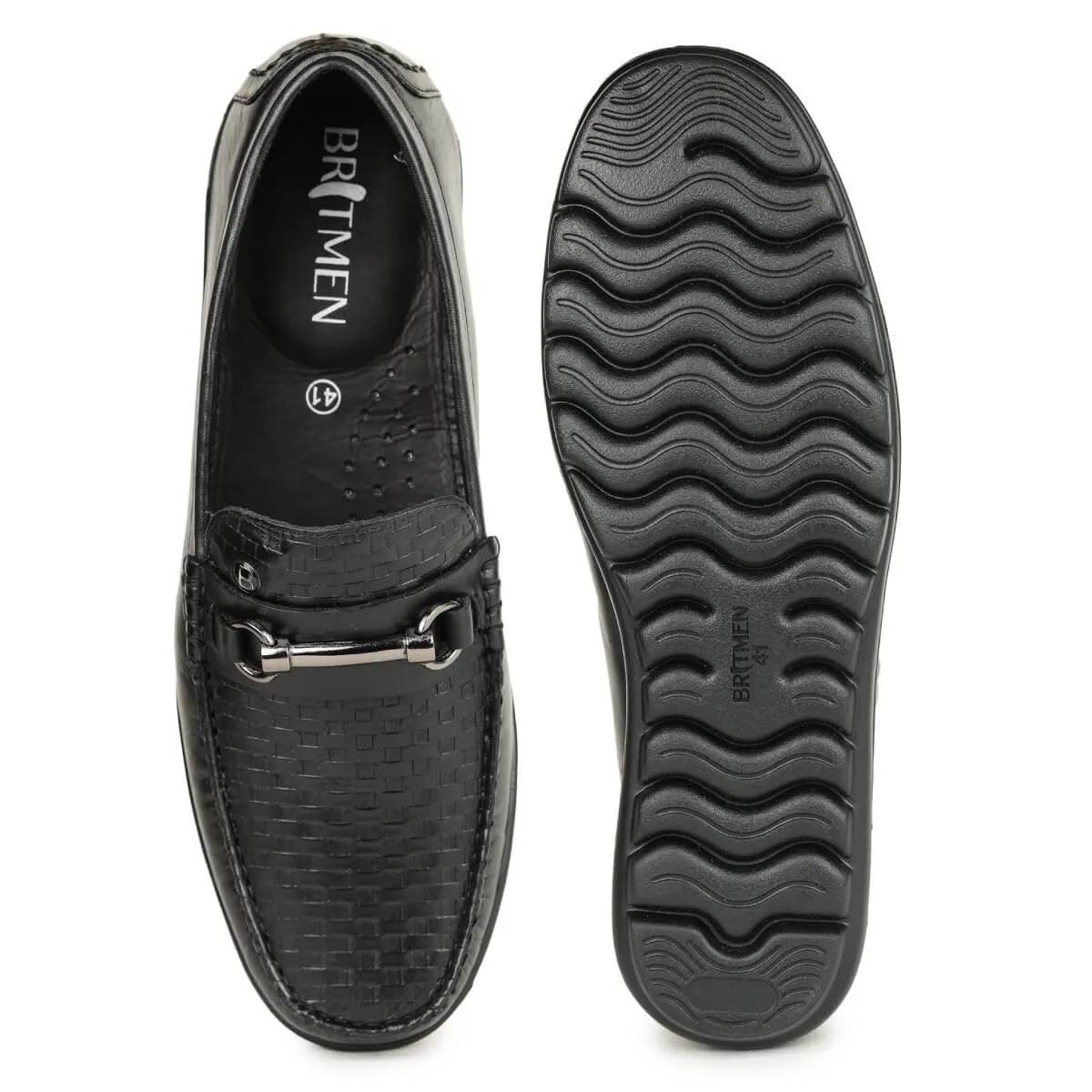 Britmen Fine Mat Style Loafers For Men 2111