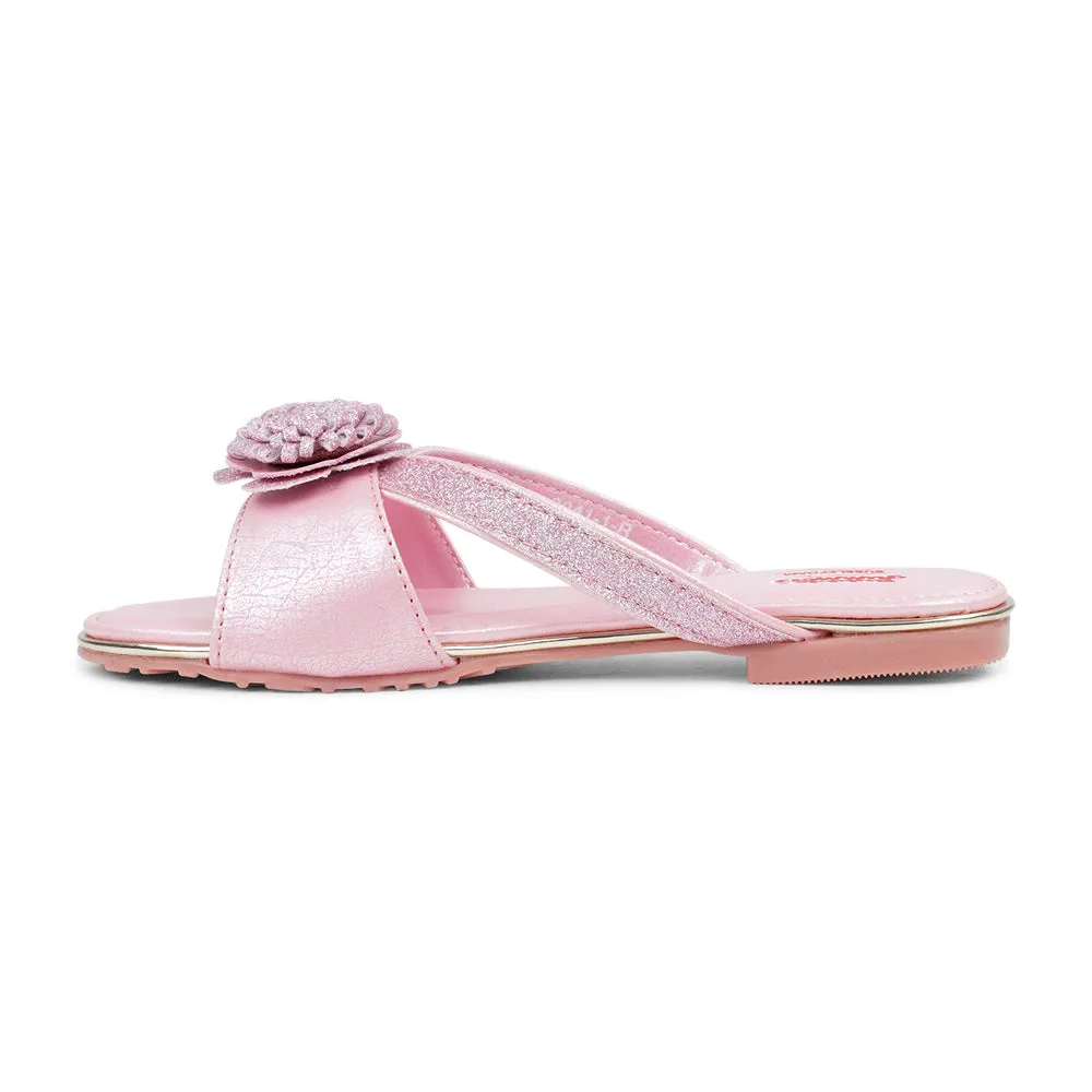 BubbleGummers FIONA Flat Sandal for Little Girls