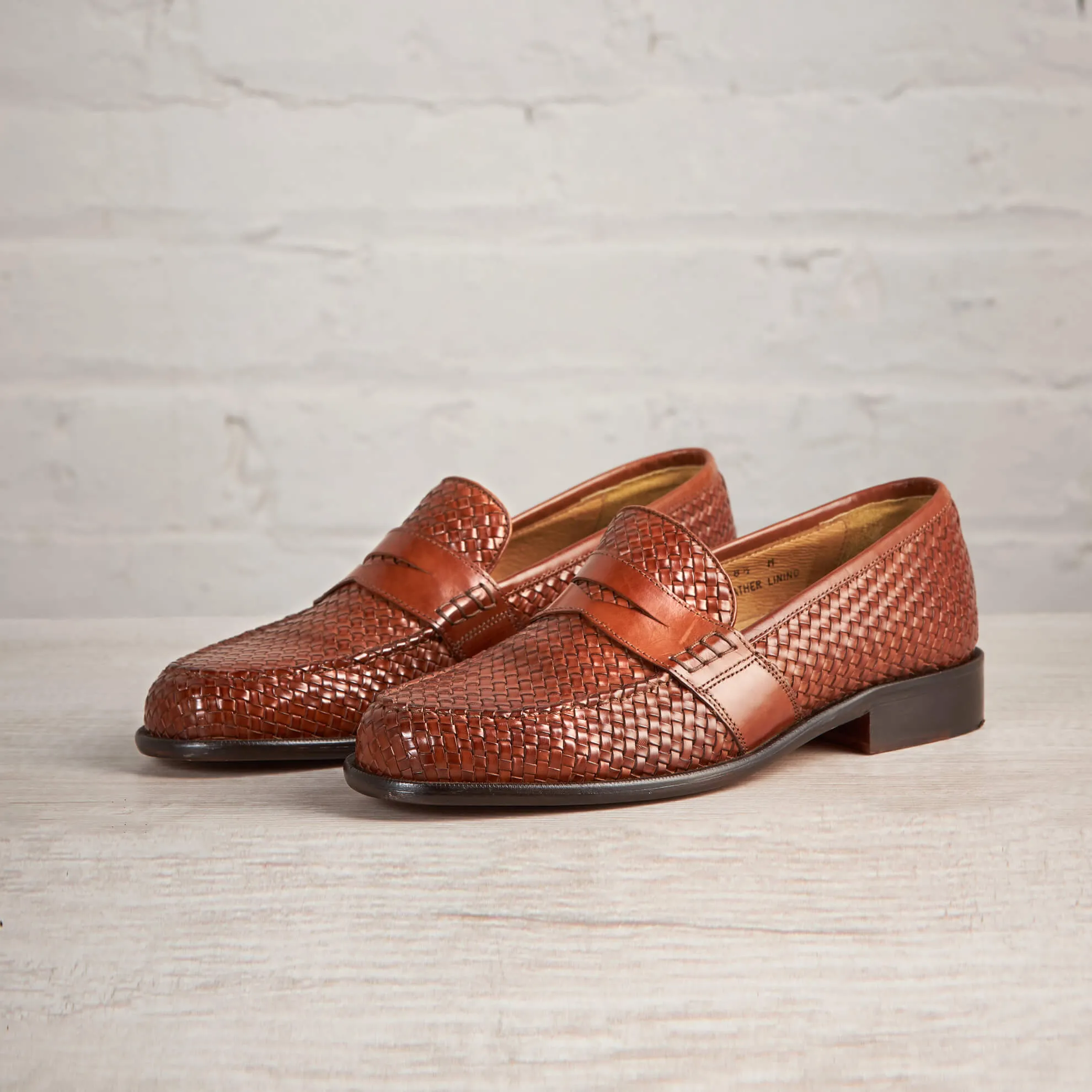 Carlo's Italian Woven Loafers