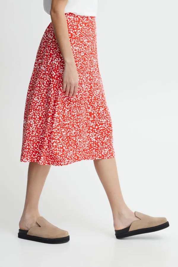 Carolina Skirt Poppy Red