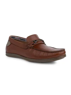 Carson  Buckle-Trimmed Loafers