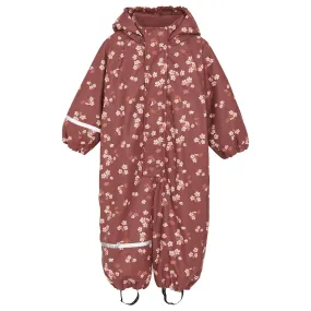 CeLaVi Apple Butter Rainsuit - Aop, m. Fleece lining