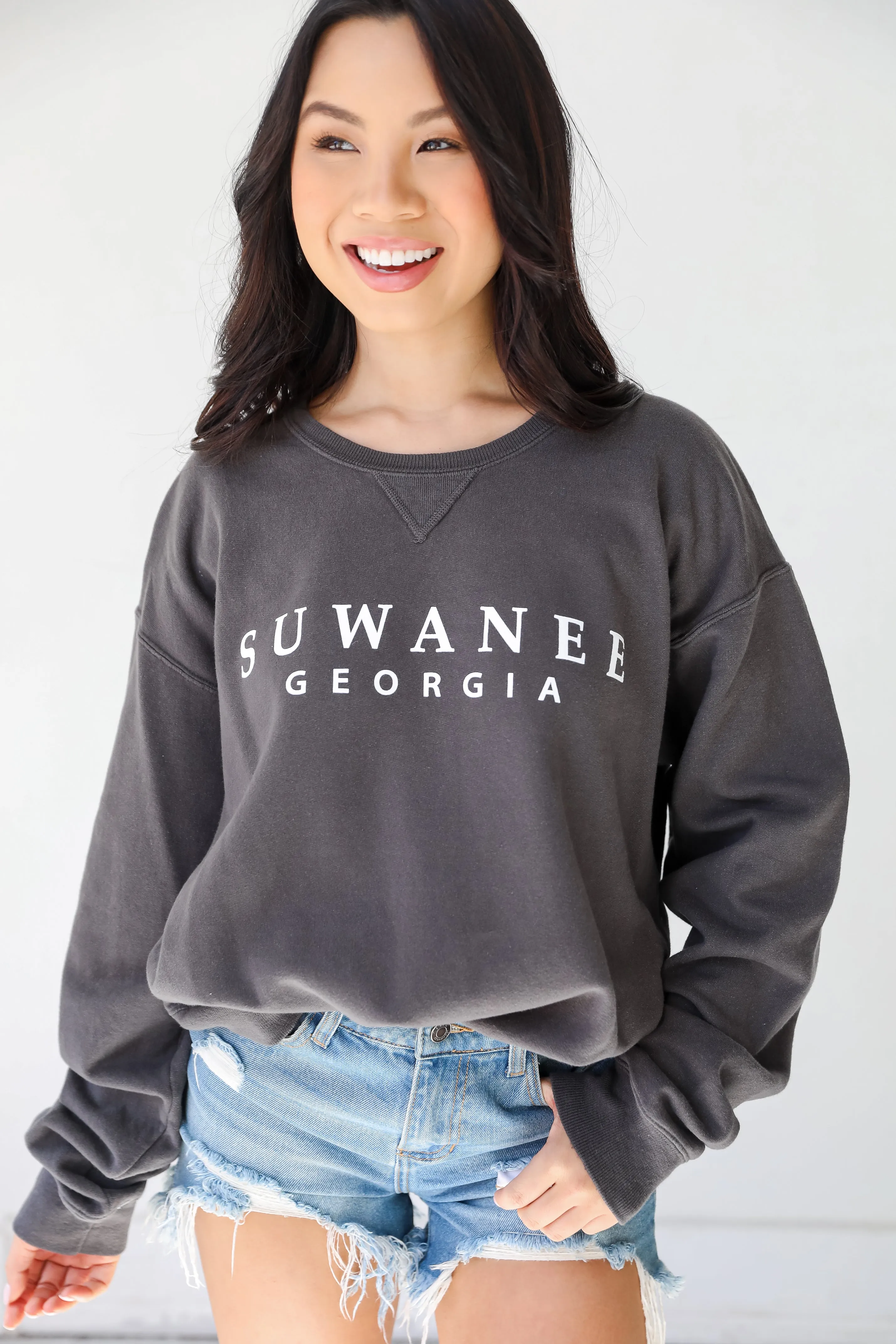 Charcoal Suwanee Georgia Sweatshirt