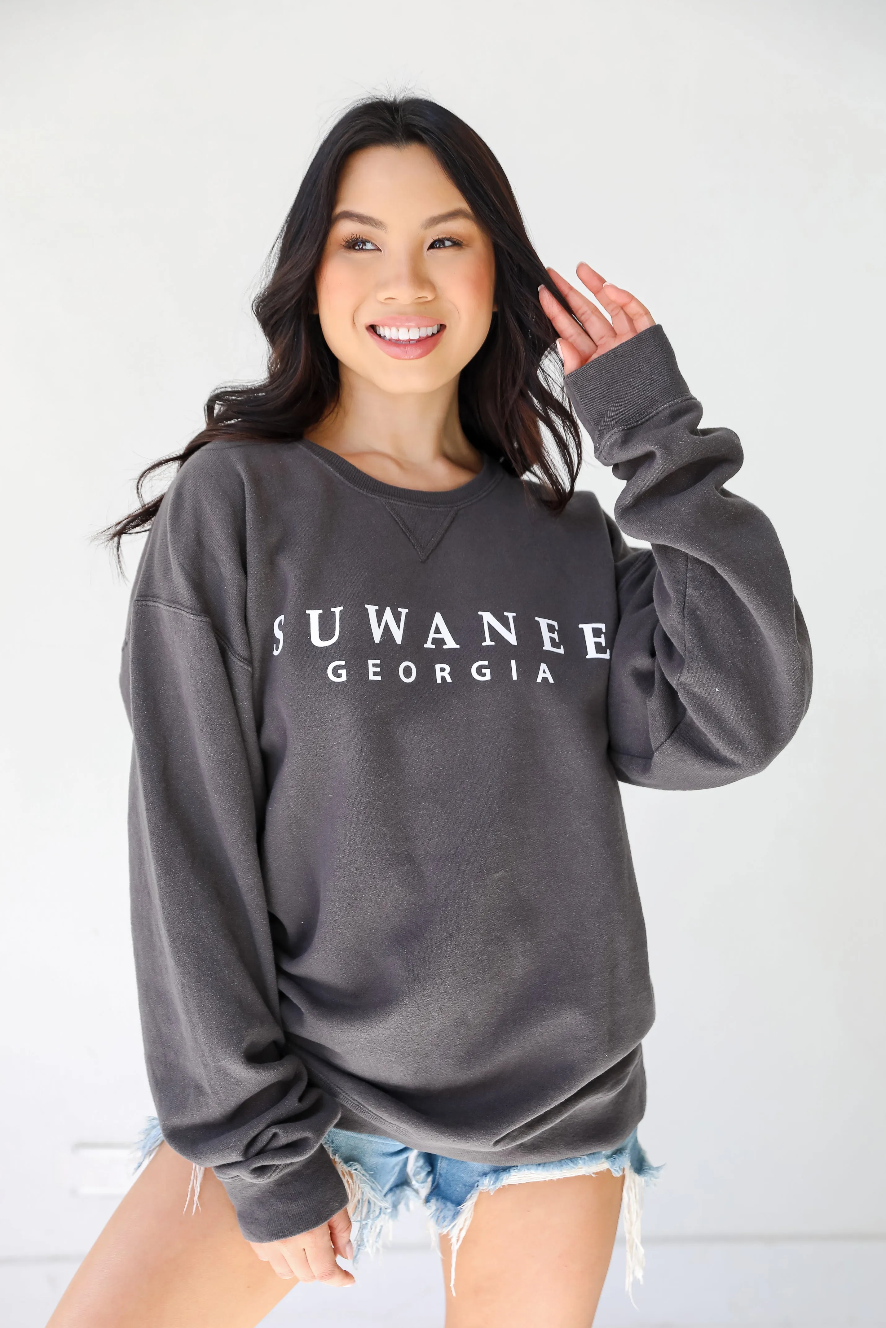 Charcoal Suwanee Georgia Sweatshirt