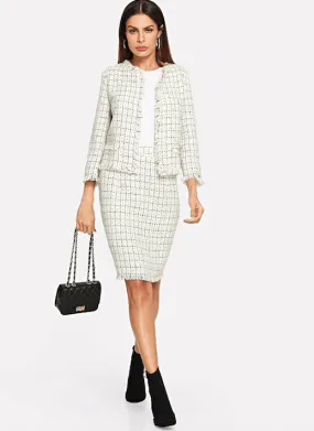 CHIC & IN CHARGE BLAZER SET