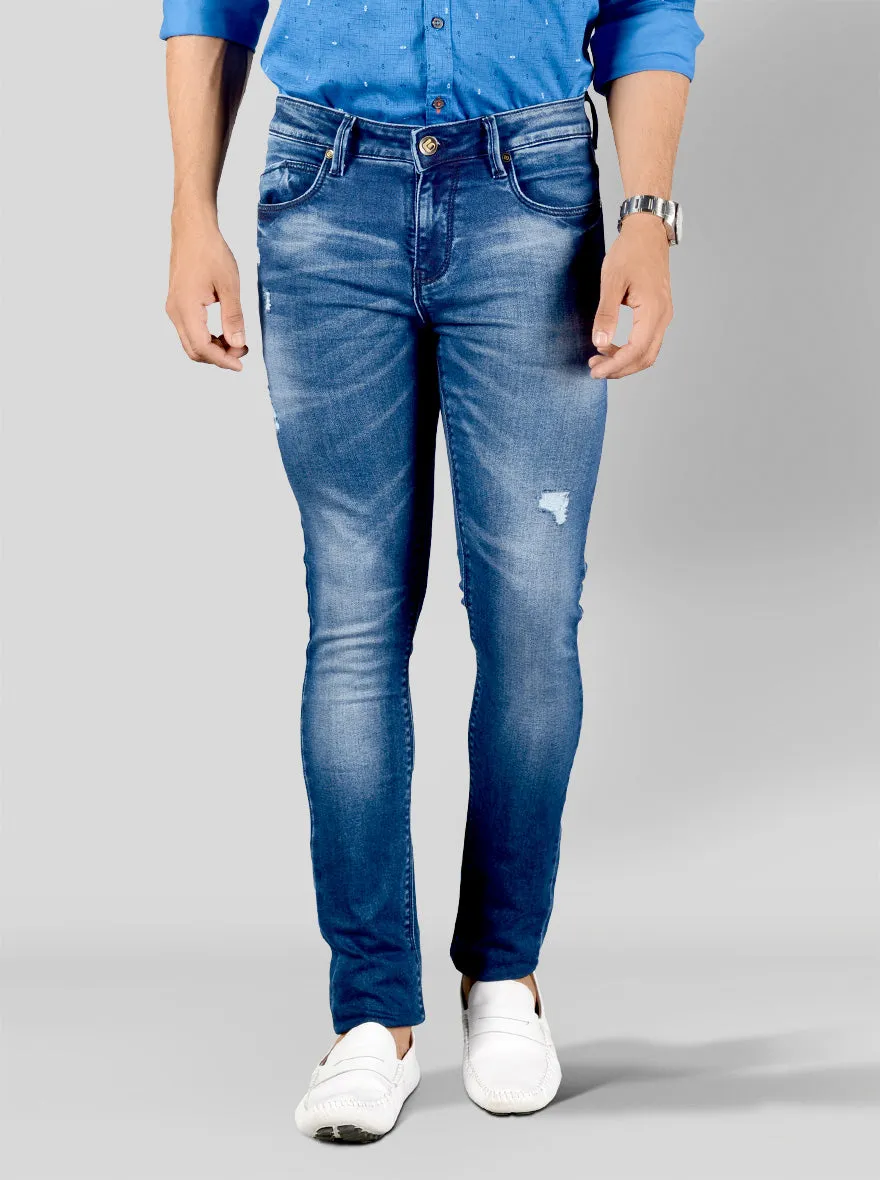 Classic Blue Slim Fit Jeans | Greenfibre