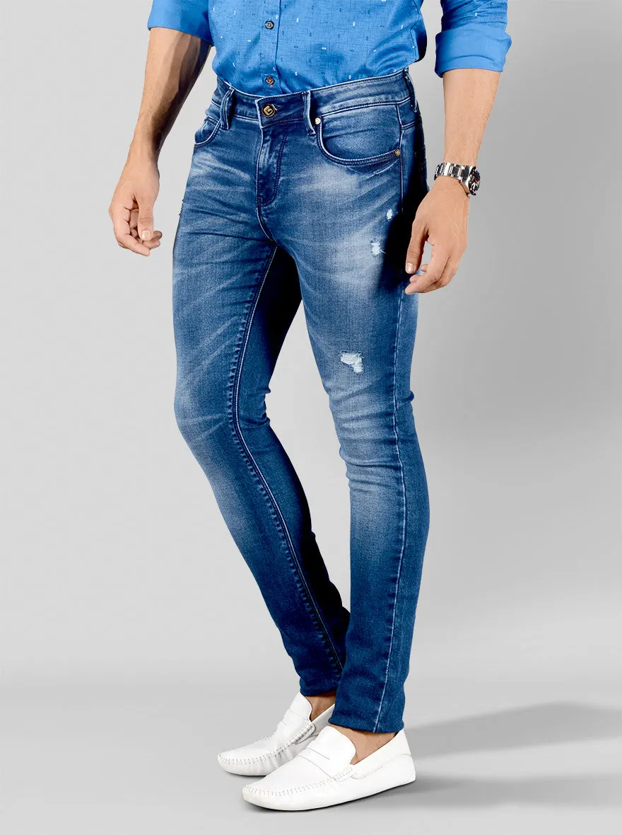 Classic Blue Slim Fit Jeans | Greenfibre