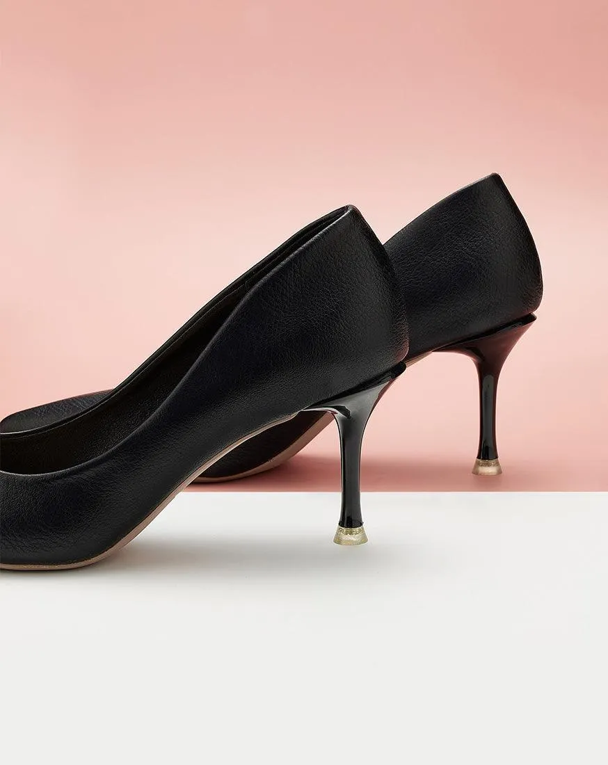 Classic Stiletto Pumps (Anna) Black