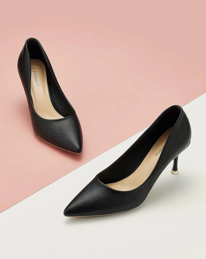 Classic Stiletto Pumps (Anna) Black