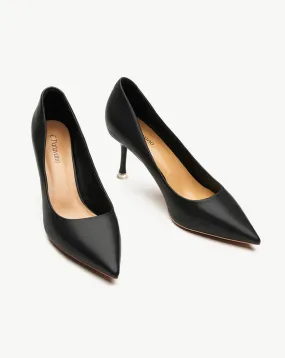 Classic Stiletto Pumps (Anna) Black