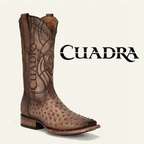 CUADRA Men's Engraved Exotic Leather Boot CU744