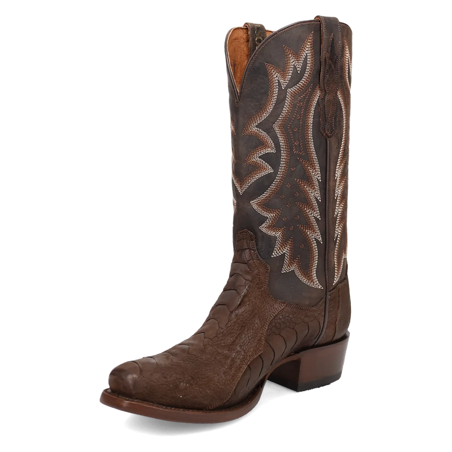 Dan Post Anders- Men's Ostrich Leg Cowboy Boots