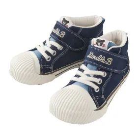 DOUBLE_B Oxford-Meets-Texture Sneakers for Kids