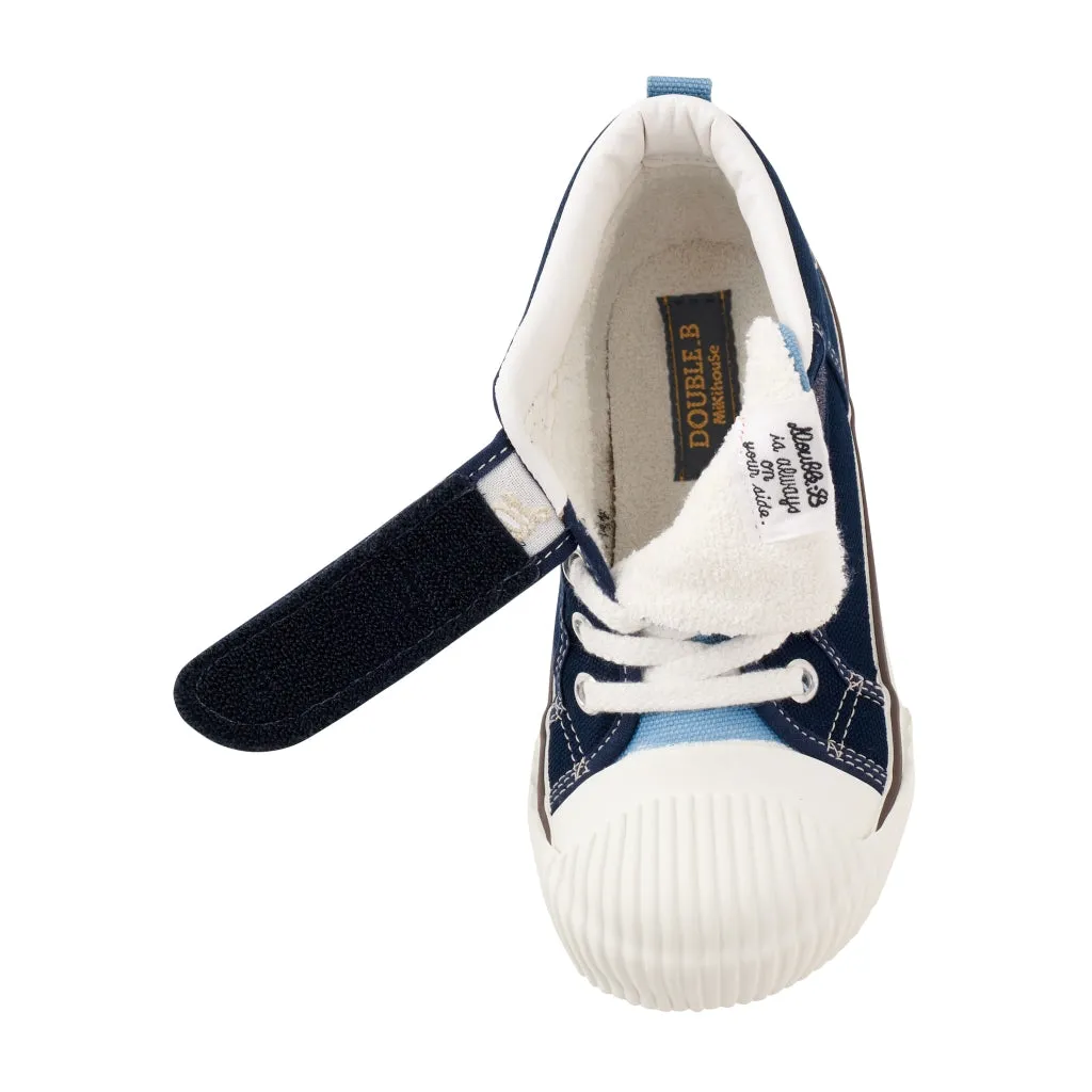 DOUBLE_B Oxford-Meets-Texture Sneakers for Kids