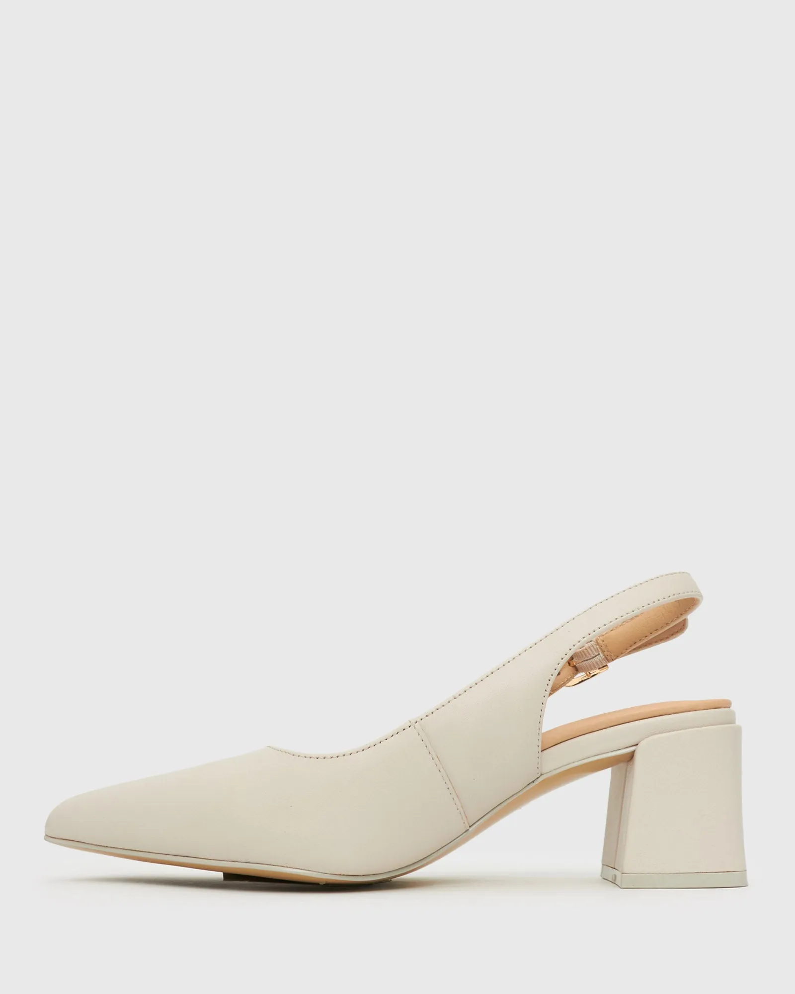 EMERY Slingback Mid-Block Heeled Pumps