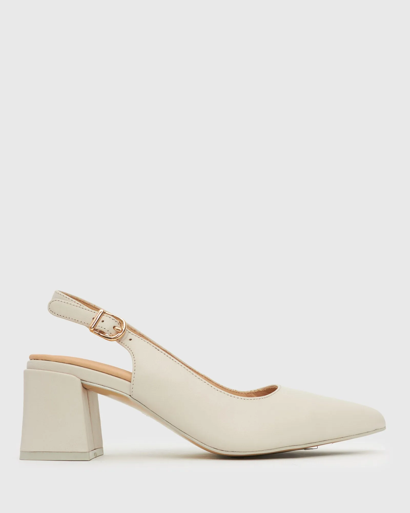 EMERY Slingback Mid-Block Heeled Pumps