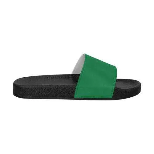 Flip-Flop Sandals, Dark Green Women's Slides