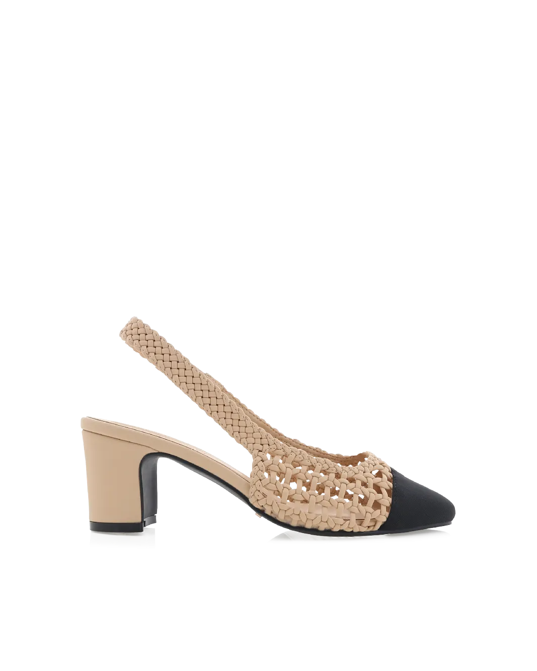 FLORIS - NOUGAT-BLACK GROSGRAIN