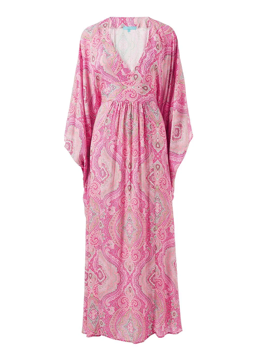 Gabriella Blush Paisley Kaftan