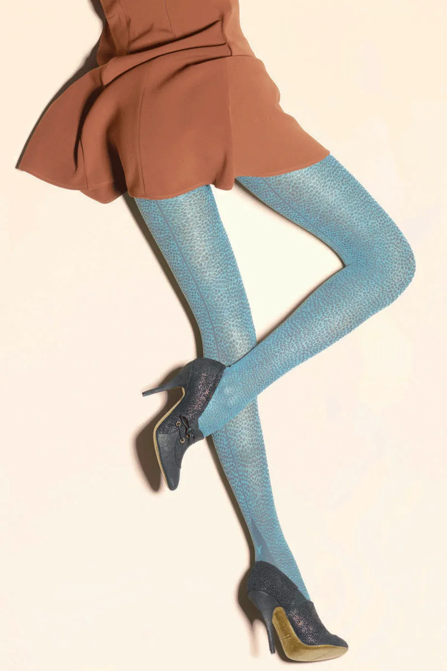 GERBE FANTASTIQUE Mint Leopard Tights