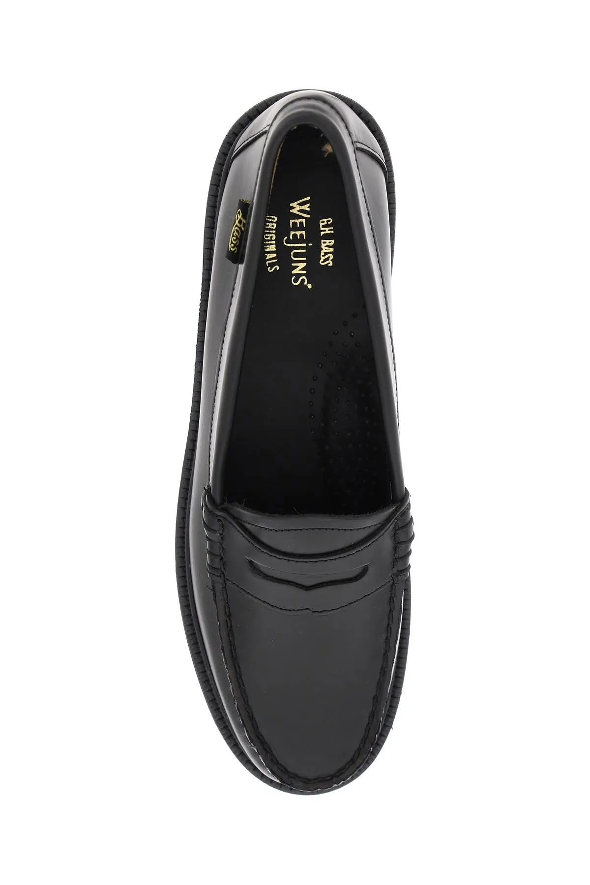 G.h. bass weejuns super lug loafers