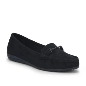 Healers Casual Navy Blue Loafers For Women HM6-10 By Liberty