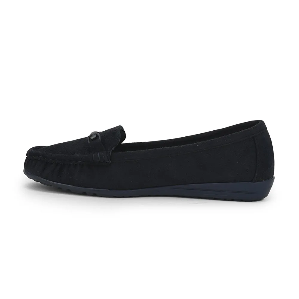 Healers Casual Navy Blue Loafers For Women HM6-10 By Liberty