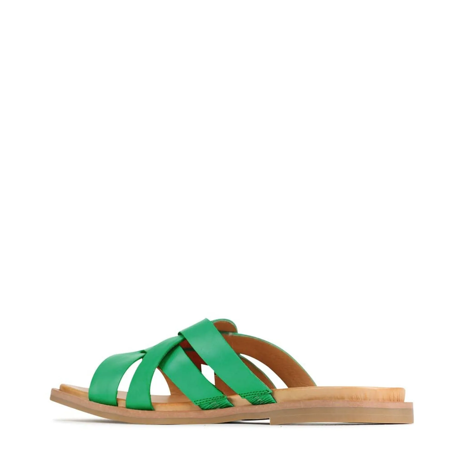 JELSIE SLIDE SANDALS LEATHER