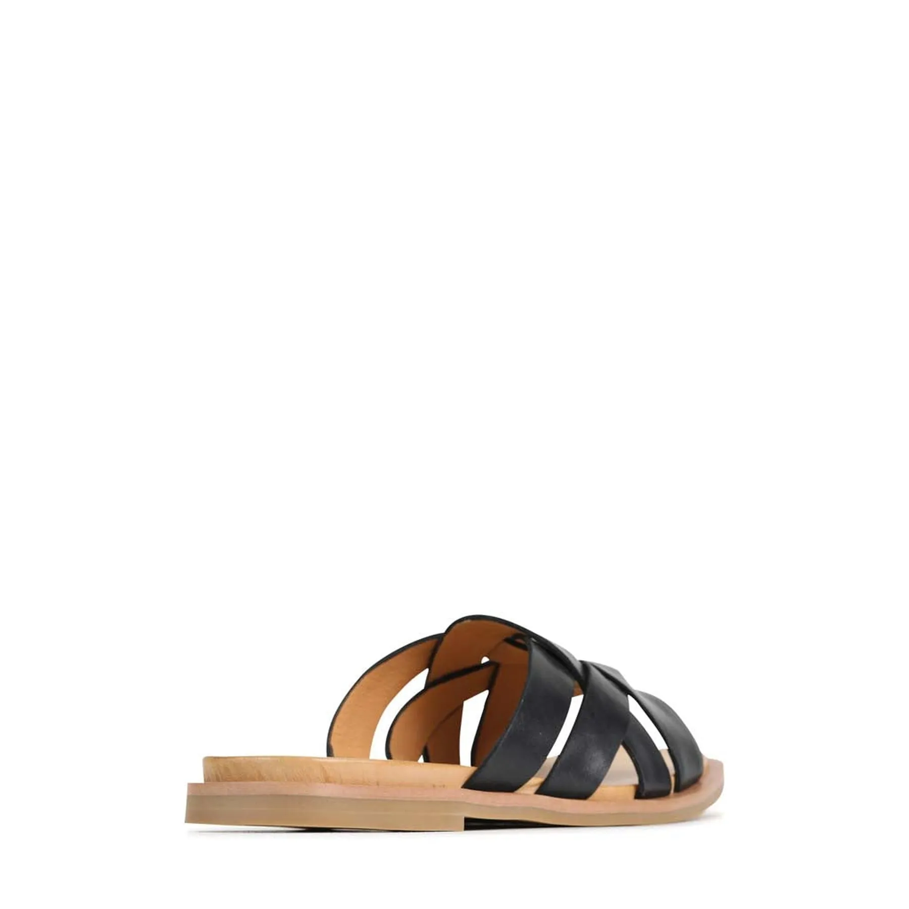 JELSIE SLIDE SANDALS LEATHER