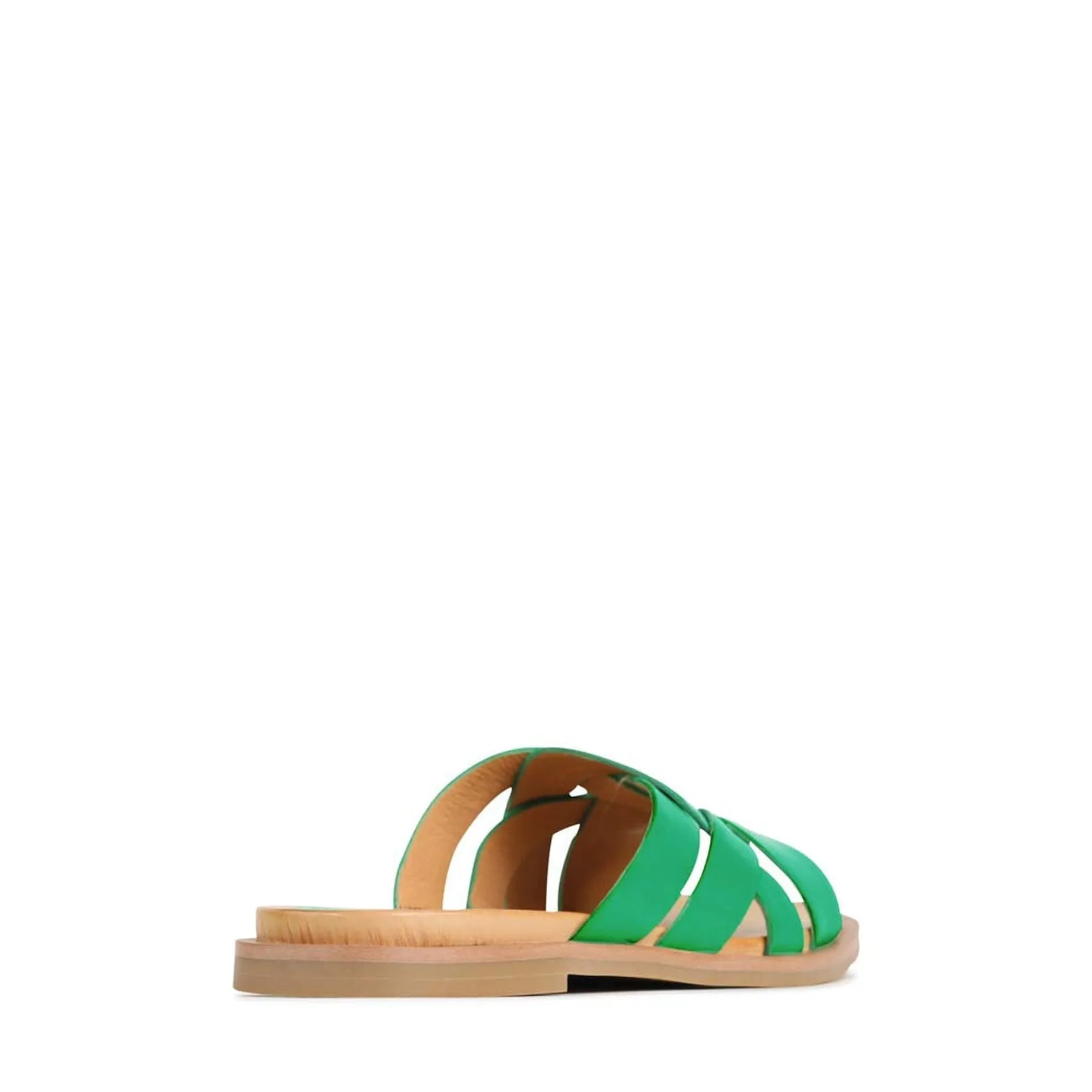 JELSIE SLIDE SANDALS LEATHER