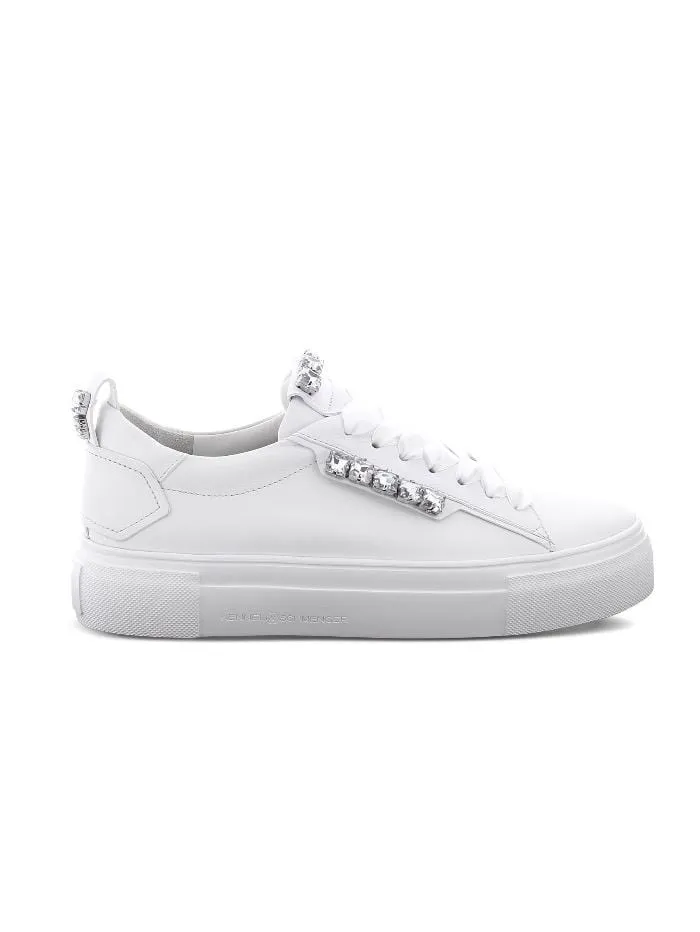 Kennel and Schmenger T White Calf Skin Sneakers 51-22530-627